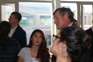 Isabella with Chancellor