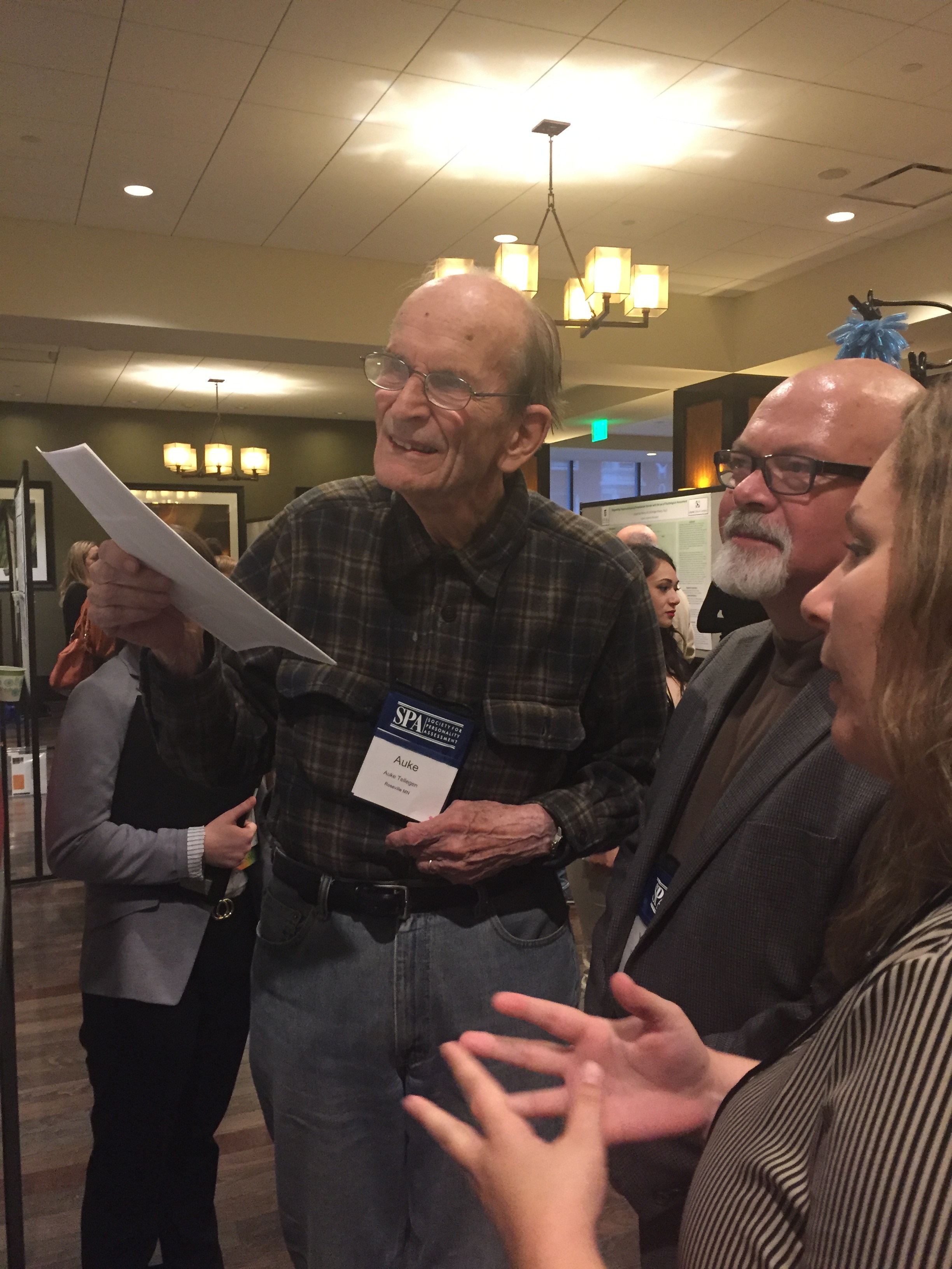 Ashley with Auke and Yossi